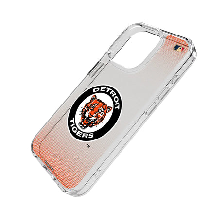 Detroit Tigers 1961-1963 - Cooperstown Collection Linen Clear Phone Case for Apple iPhone