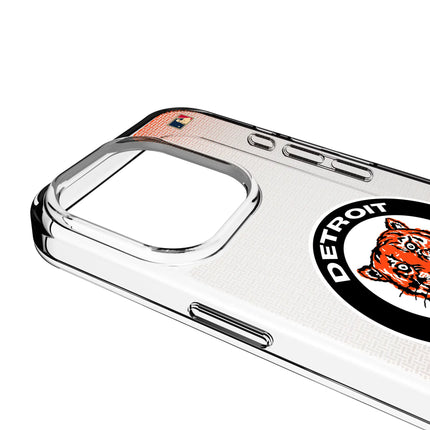 Detroit Tigers 1961-1963 - Cooperstown Collection Linen Clear Phone Case for Apple iPhone