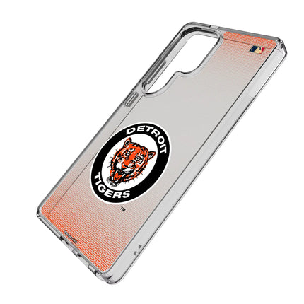 Detroit Tigers 1961-1963 - Cooperstown Collection Linen Clear Phone Case for Samsung Galaxy