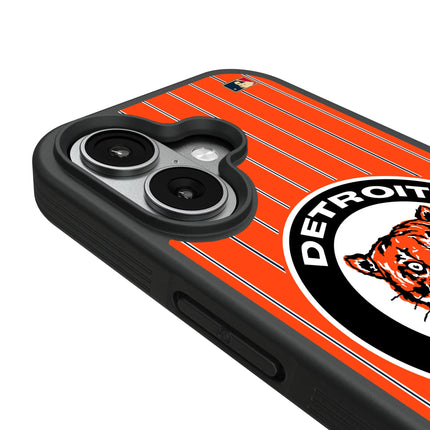 Detroit Tigers 1961-1963 - Cooperstown Collection Pinstripe Bump Phone Case for Apple iPhone