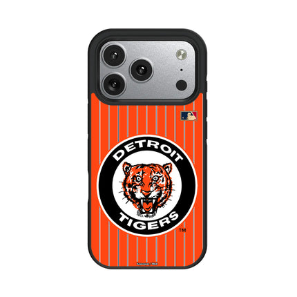 Detroit Tigers 1961-1963 - Cooperstown Collection Pinstripe Bump Phone Case for Apple iPhone