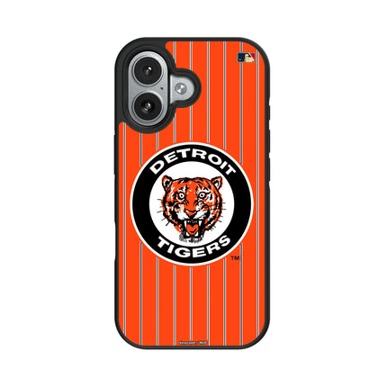 Detroit Tigers 1961-1963 - Cooperstown Collection Pinstripe Bump Phone Case for Apple iPhone