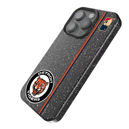 Detroit Tigers 1961-1963 - Cooperstown Collection Sidebar Black Bling Phone Case for Apple iPhone