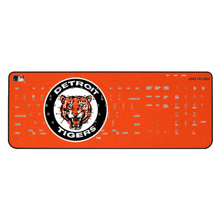 Detroit Tigers 1961-1963 - Cooperstown Collection Solid Wireless USB Keyboard