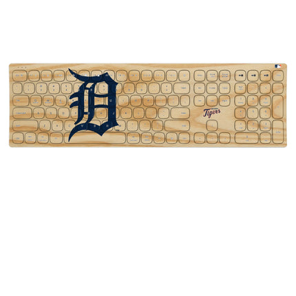 Detroit Tigers Baseball Bat Curved Wireless Keyboard
