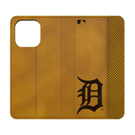 Detroit Tigers Burn Folio Phone Case for Apple iPhone