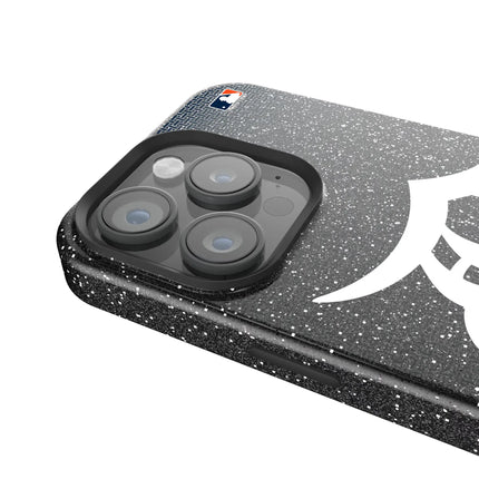 Detroit Tigers Linen Black Bling Phone Case for Apple iPhone