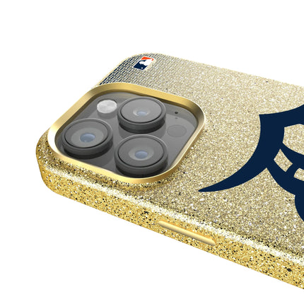 Detroit Tigers Linen Bling Phone Case for Apple iPhone