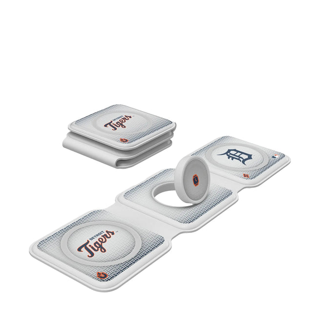 Detroit Tigers Linen Foldable 3 in 1 Charger