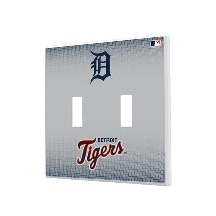 Detroit Tigers Linen Hidden-Screw Light Switch Plate