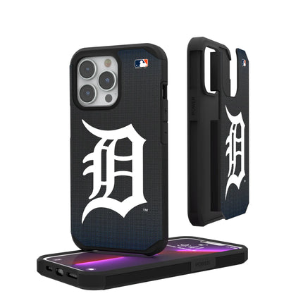 Detroit Tigers Linen Rugged Phone Case for Apple iPhone