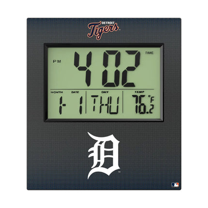 Detroit Tigers Linen Wall Clock