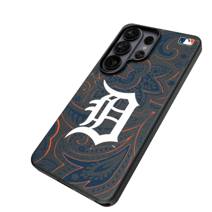 Detroit Tigers Paisley MagSafe Compatible Phone Case for Samsung Galaxy