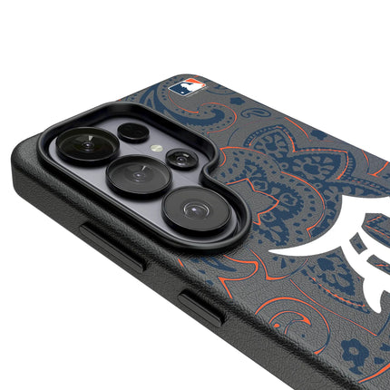 Detroit Tigers Paisley MagSafe Compatible Phone Case for Samsung Galaxy