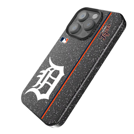Detroit Tigers Sidebar Black Bling Phone Case for Apple iPhone