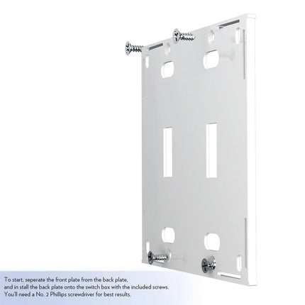Detroit Tigers Solid Hidden-Screw Light Switch Plate