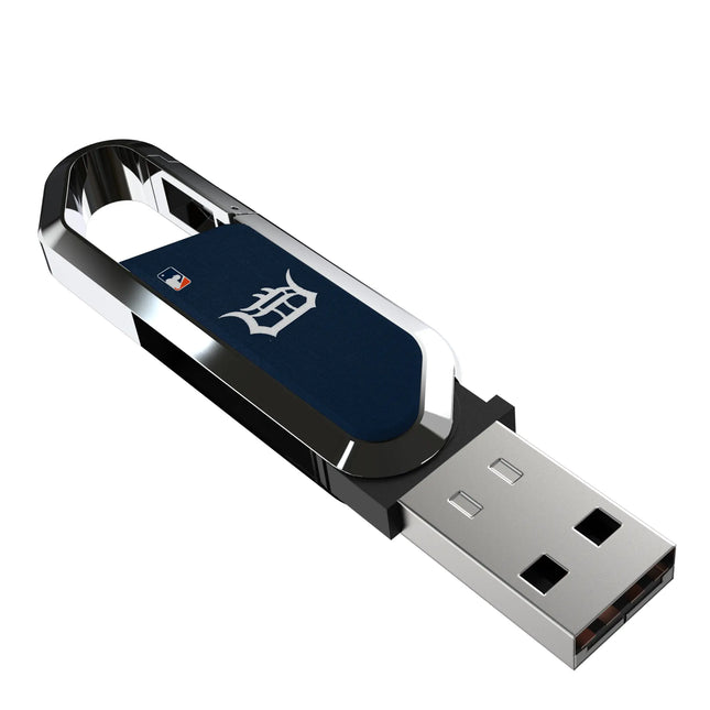 Detroit Tigers Solid USB 64GB Clip Style Flash Drive