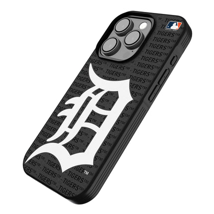Detroit Tigers Text Backdrop Bump Phone Case for Apple iPhone