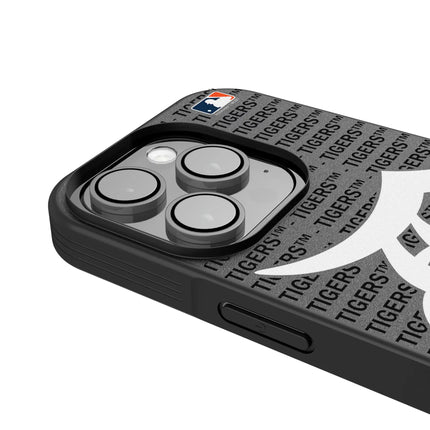 Detroit Tigers Text Backdrop Bump Phone Case for Apple iPhone