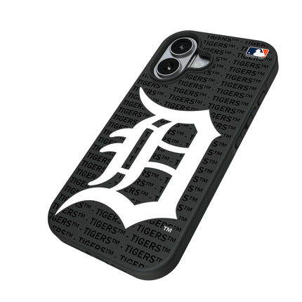 Detroit Tigers Text Backdrop Bump Phone Case for Apple iPhone