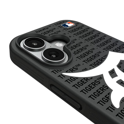 Detroit Tigers Text Backdrop Bump Phone Case for Apple iPhone