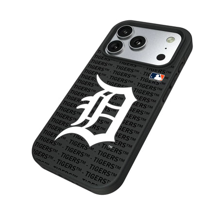 Detroit Tigers Text Backdrop Bump Phone Case for Apple iPhone
