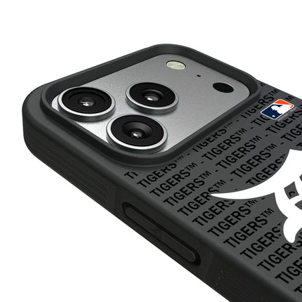 Detroit Tigers Text Backdrop Bump Phone Case for Apple iPhone
