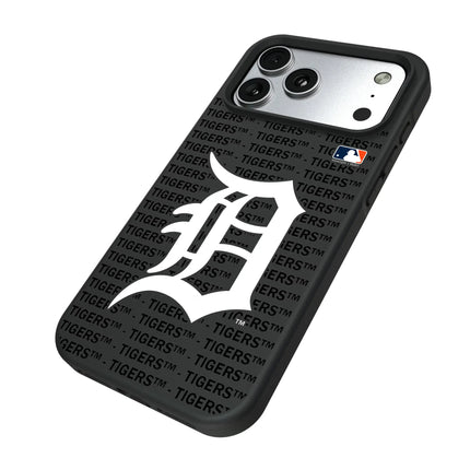 Detroit Tigers Text Backdrop Bump Phone Case for Apple iPhone