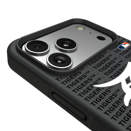 Detroit Tigers Text Backdrop Bump Phone Case for Apple iPhone