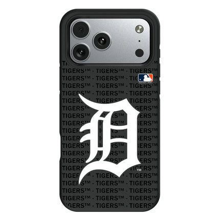 Detroit Tigers Text Backdrop Bump Phone Case for Apple iPhone
