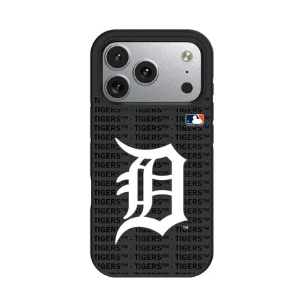 Detroit Tigers Text Backdrop Bump Phone Case for Apple iPhone