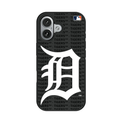 Detroit Tigers Text Backdrop Bump Phone Case for Apple iPhone