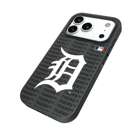 Detroit Tigers Text Backdrop Bump Phone Case for Apple iPhone