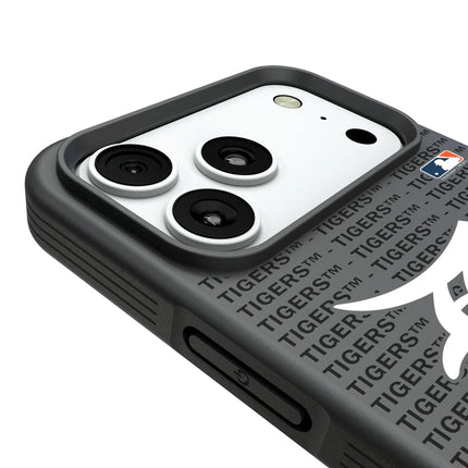 Detroit Tigers Text Backdrop Bump Phone Case for Apple iPhone