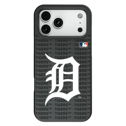 Detroit Tigers Text Backdrop Bump Phone Case for Apple iPhone