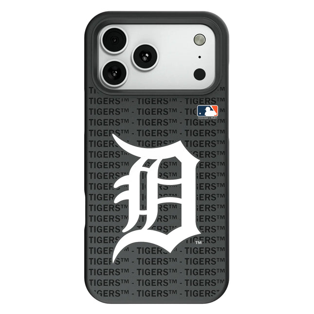 Detroit Tigers Text Backdrop Bump Phone Case for Apple iPhone