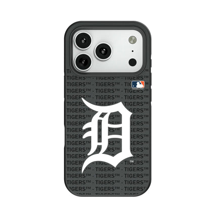 Detroit Tigers Text Backdrop Bump Phone Case for Apple iPhone