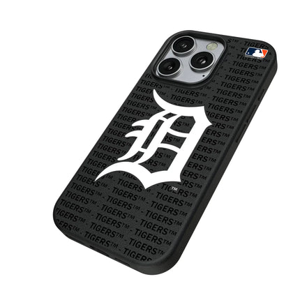 Detroit Tigers Text Backdrop MagSafe Compatible Phone Case for Apple iPhone