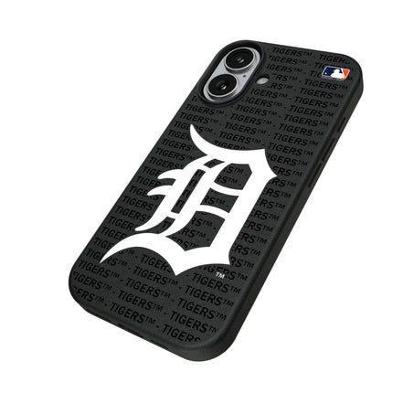 Detroit Tigers Text Backdrop MagSafe Compatible Phone Case for Apple iPhone