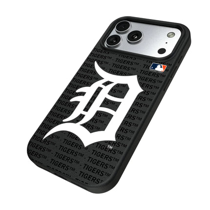 Detroit Tigers Text Backdrop MagSafe Compatible Phone Case for Apple iPhone