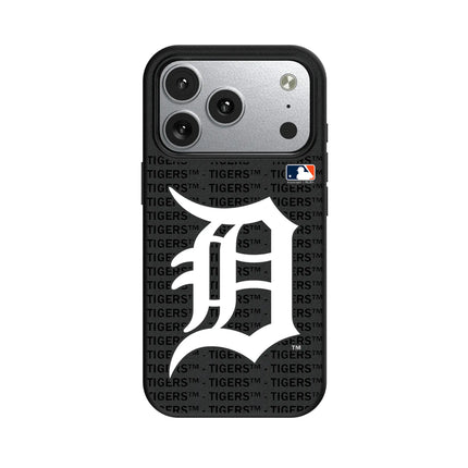 Detroit Tigers Text Backdrop MagSafe Compatible Phone Case for Apple iPhone