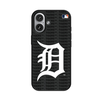 Detroit Tigers Text Backdrop MagSafe Compatible Phone Case for Apple iPhone