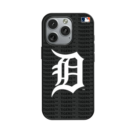 Detroit Tigers Text Backdrop MagSafe Compatible Phone Case for Apple iPhone