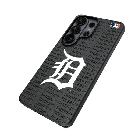 Detroit Tigers Text Backdrop MagSafe Compatible Phone Case for Samsung Galaxy