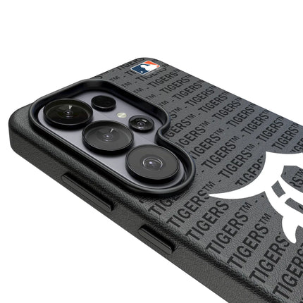 Detroit Tigers Text Backdrop MagSafe Compatible Phone Case for Samsung Galaxy