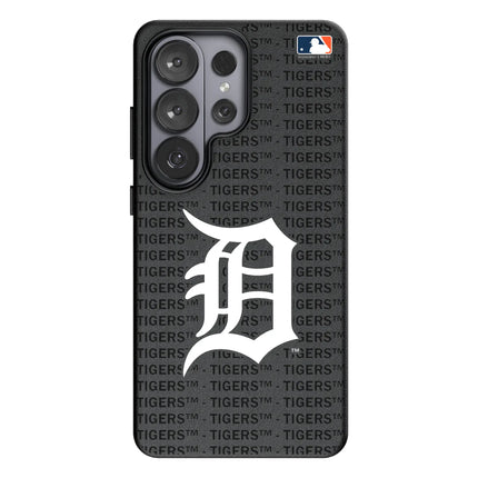 Detroit Tigers Text Backdrop MagSafe Compatible Phone Case for Samsung Galaxy