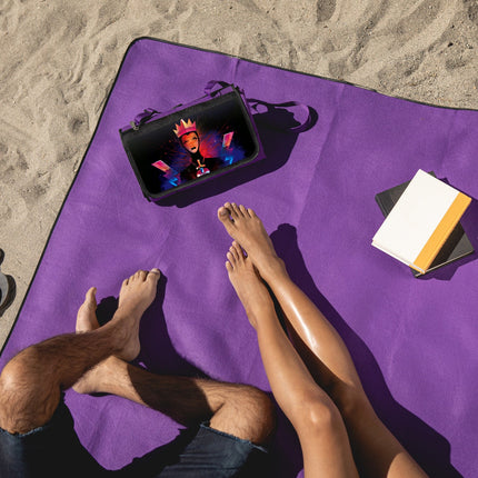 Snow White Evil Queen - Blanket Tote Outdoor Picnic Blanket