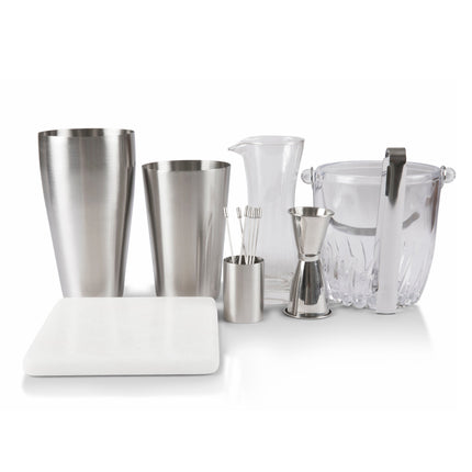 New York Giants - Madison Acacia Tabletop Bar Set