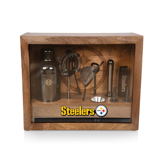 Pittsburgh Steelers - Old Fashioned Bar Set