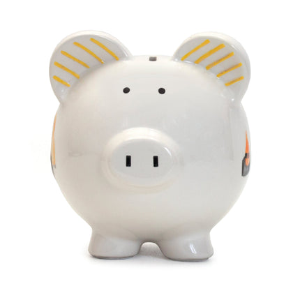 Digger Truck Large Piggy Bank
